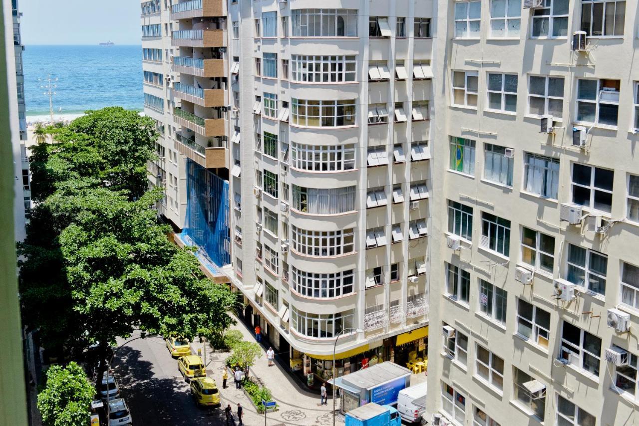 Vista Lateral Mar Copacabana Rio de Janeiro Dış mekan fotoğraf