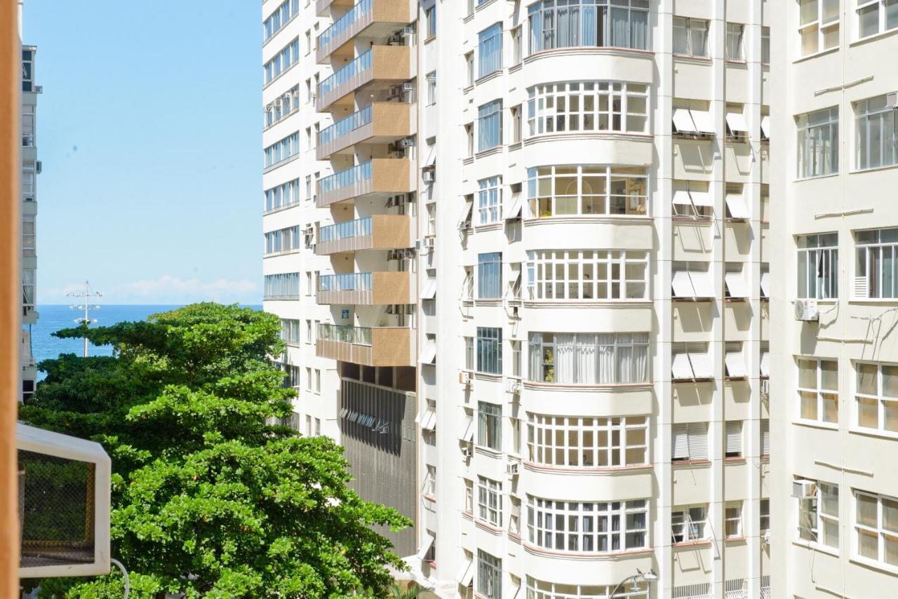 Vista Lateral Mar Copacabana Rio de Janeiro Dış mekan fotoğraf