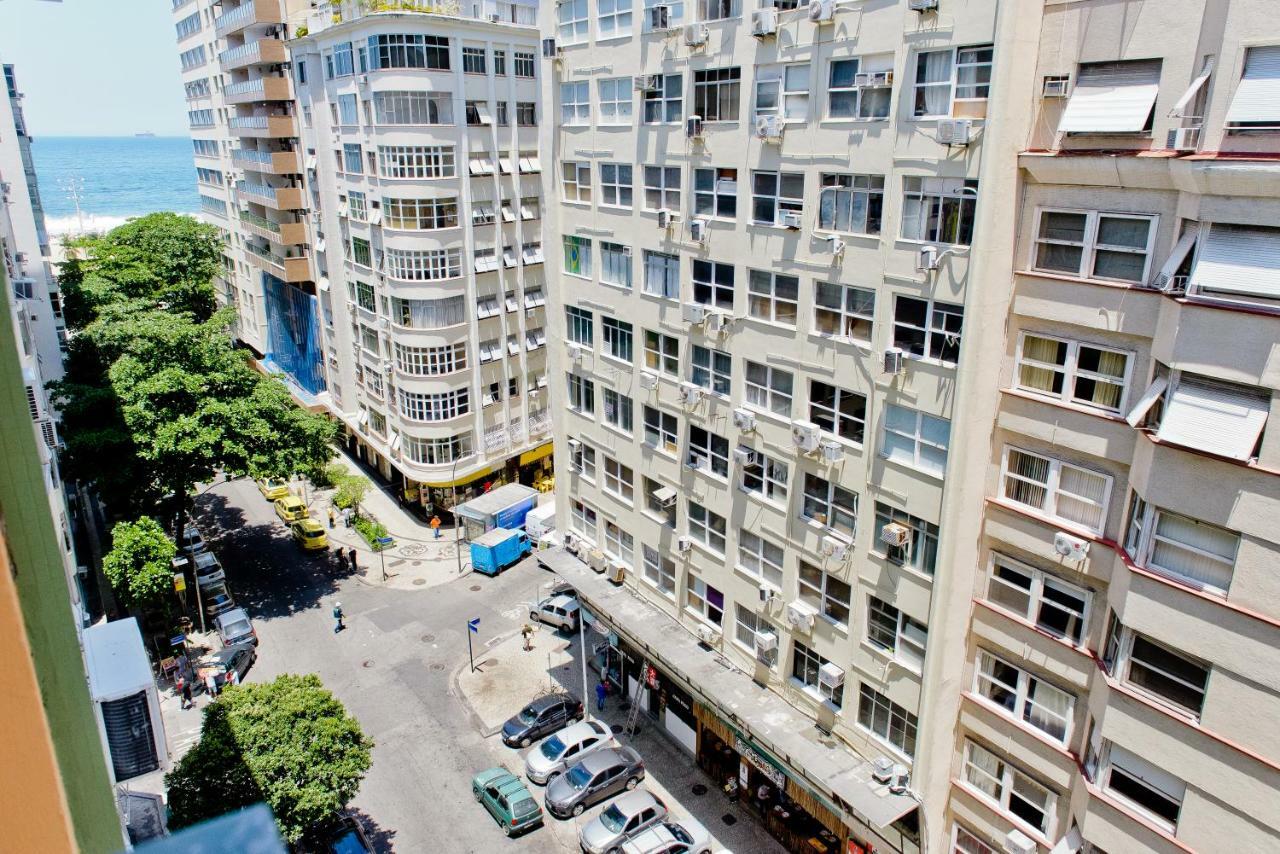 Vista Lateral Mar Copacabana Rio de Janeiro Dış mekan fotoğraf