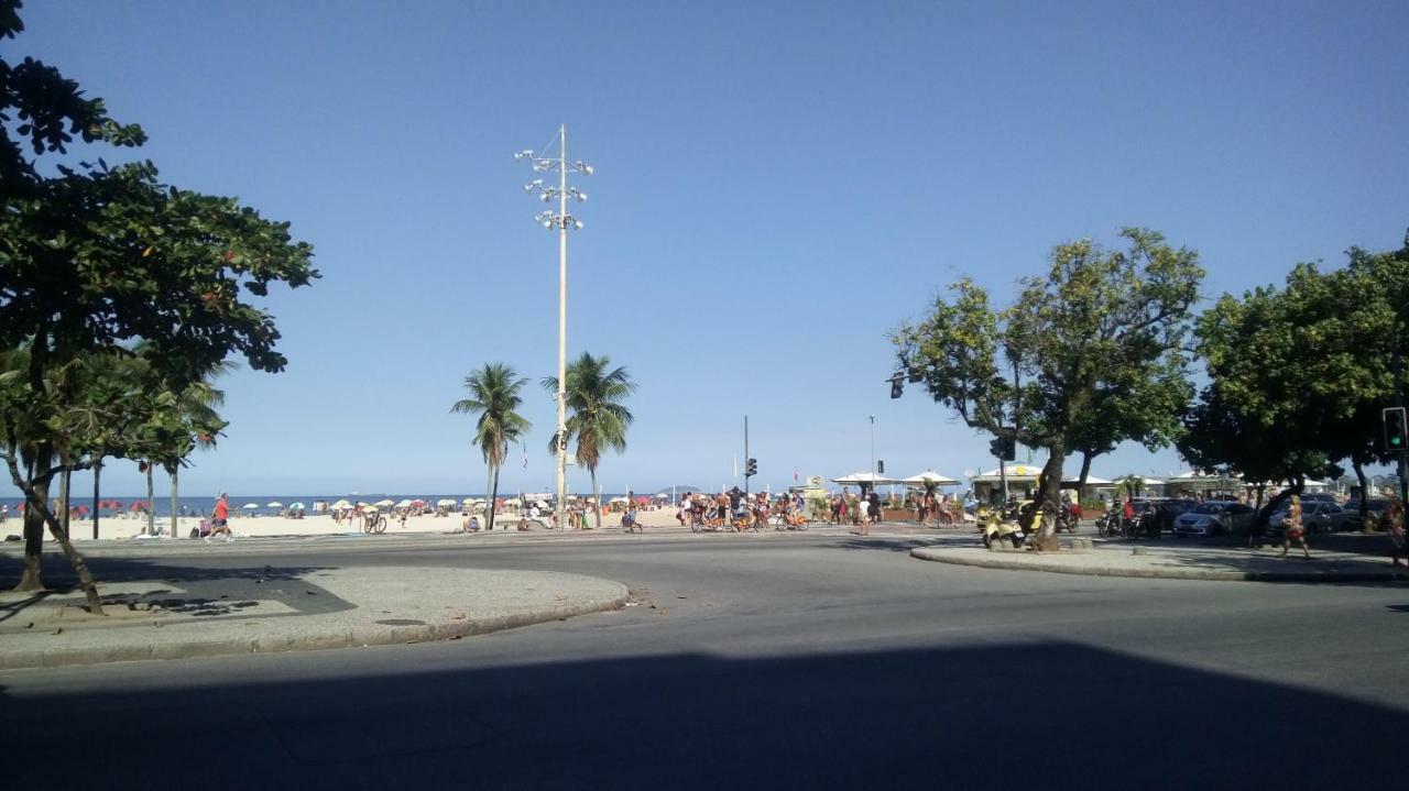 Vista Lateral Mar Copacabana Rio de Janeiro Dış mekan fotoğraf